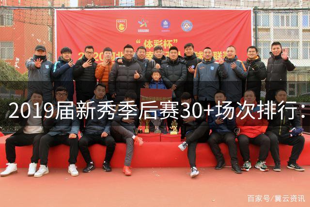 2019届新秀季后赛30+场次排行：莫兰特8场独占鳌头